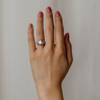 1.30  CT Emerald Lab Grown Diamond Bezel Engagement Ring