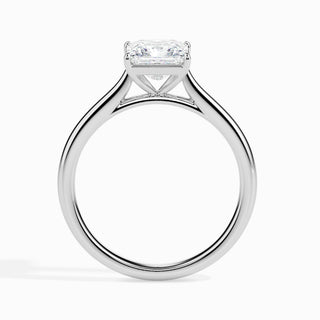 1ct Princess F- VS Diamond Solitaire Engagement Ring