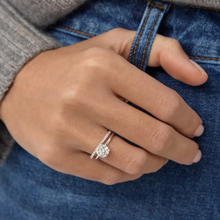 1.13-3.50 CT Round Shaped Lab Grown Diamond Solitaire Engagement Ring