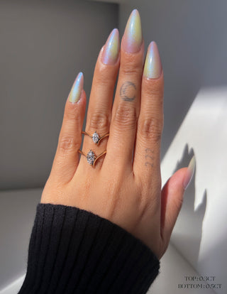 0.50 -1.50 CT Marquise Shape Lab Grown Diamond Solitaire Engagement Ring