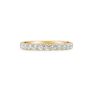1.15 CT Round Full Eternity Stackable Wedding Band