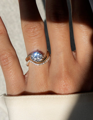 1.0 -1.50 CT Oval Cut Lab Grown Diamond Solitaire Engagement Ring
