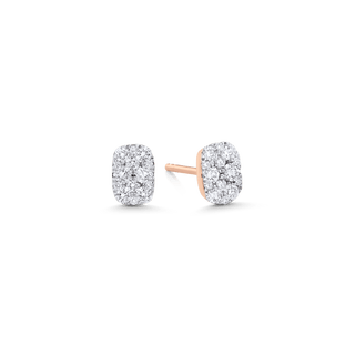 0.36 TCW Round Moissanite Diamond Stud Earrings - violetjewels