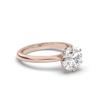 1.50 CT Round F-VS1 Diamond Solitaire Engagement Ring