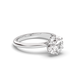 1.50 CT Round F-VS1 Diamond Solitaire Engagement Ring