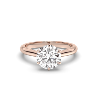 1.50 CT Round F-VS1 Diamond Solitaire Engagement Ring