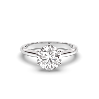 1.50 CT Round F-VS1 Diamond Solitaire Engagement Ring