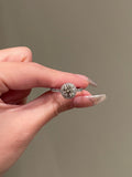 Lisa- 1.0 CT Round Pave Moissanite Ring - violetjewels