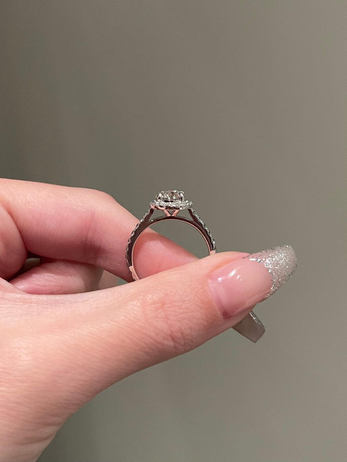Lisa- 1.0 CT Round Pave Moissanite Ring - violetjewels