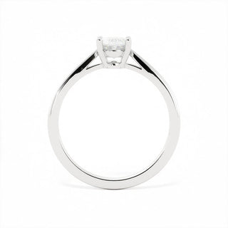 0.82 CT Oval Solitaire G/VS2 Diamond Engagement Ring - violetjewels