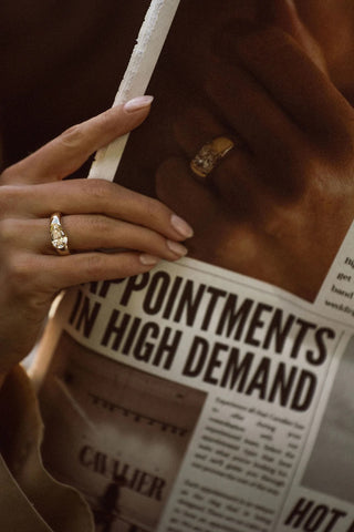 1.0-3.0 CT Oval Lab Grown Diamond Solitaire Engagement Ring