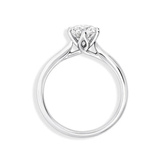 1.01-3.0 CT Round Lab Grown Diamond Solitaire Engagement Ring