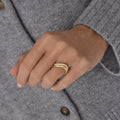 0.40 TCW Round Lab grown Diamond Unique Wedding Band