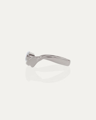 1.03 CT Marquise CVD Diamond Unique Style Engagement Ring