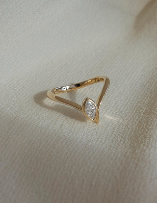 0.50 -1.50 CT Marquise Cut Lab Grown Diamond Solitaire Unique Engagement Ring