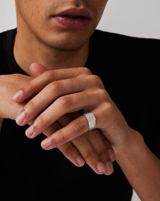 0.80 CT Baguette Cut Wedding Band For Men
