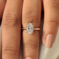 Oval Diamond Eight Prong Solitaire Engagement Ring