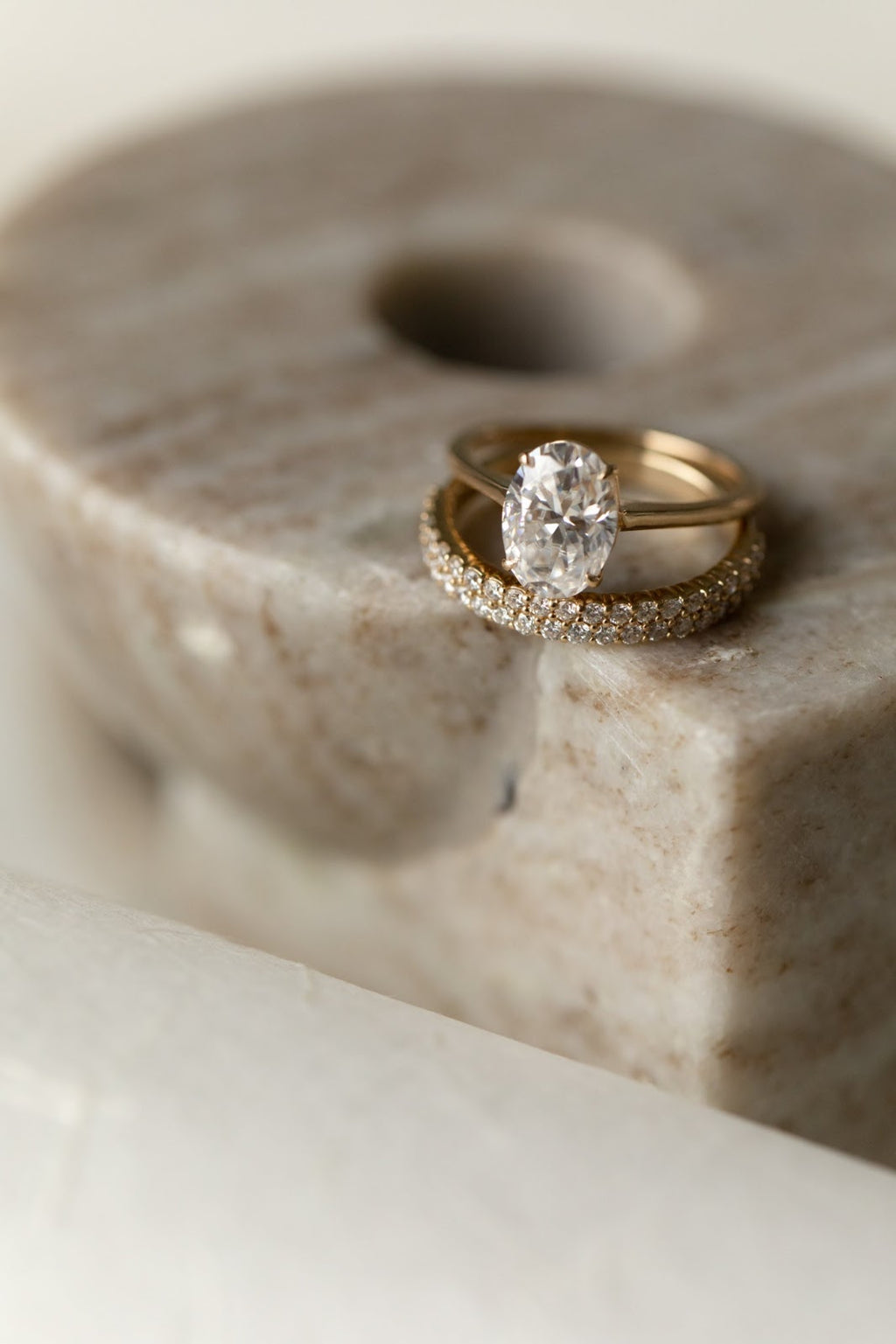 Oval Diamond Finesse Solitaire Engagement Ring