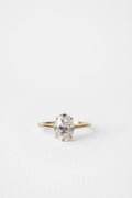 Oval Diamond Finesse Solitaire Engagement Ring