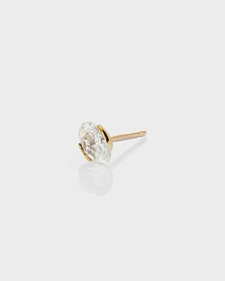 0.30 TCW Oval Solitaire Stud Earrings