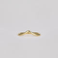 Plain Curved Wedding Band